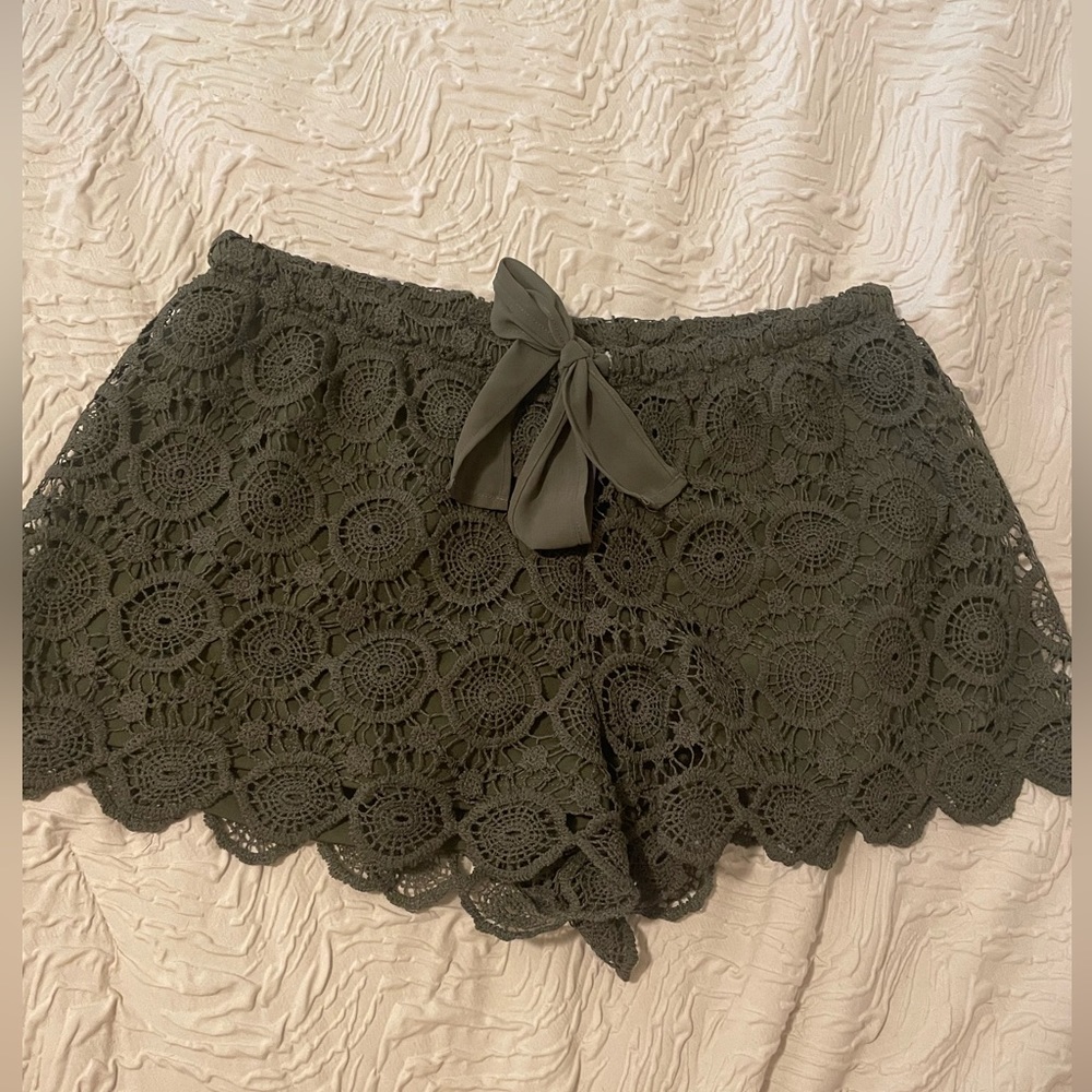 Olive Green Shorts